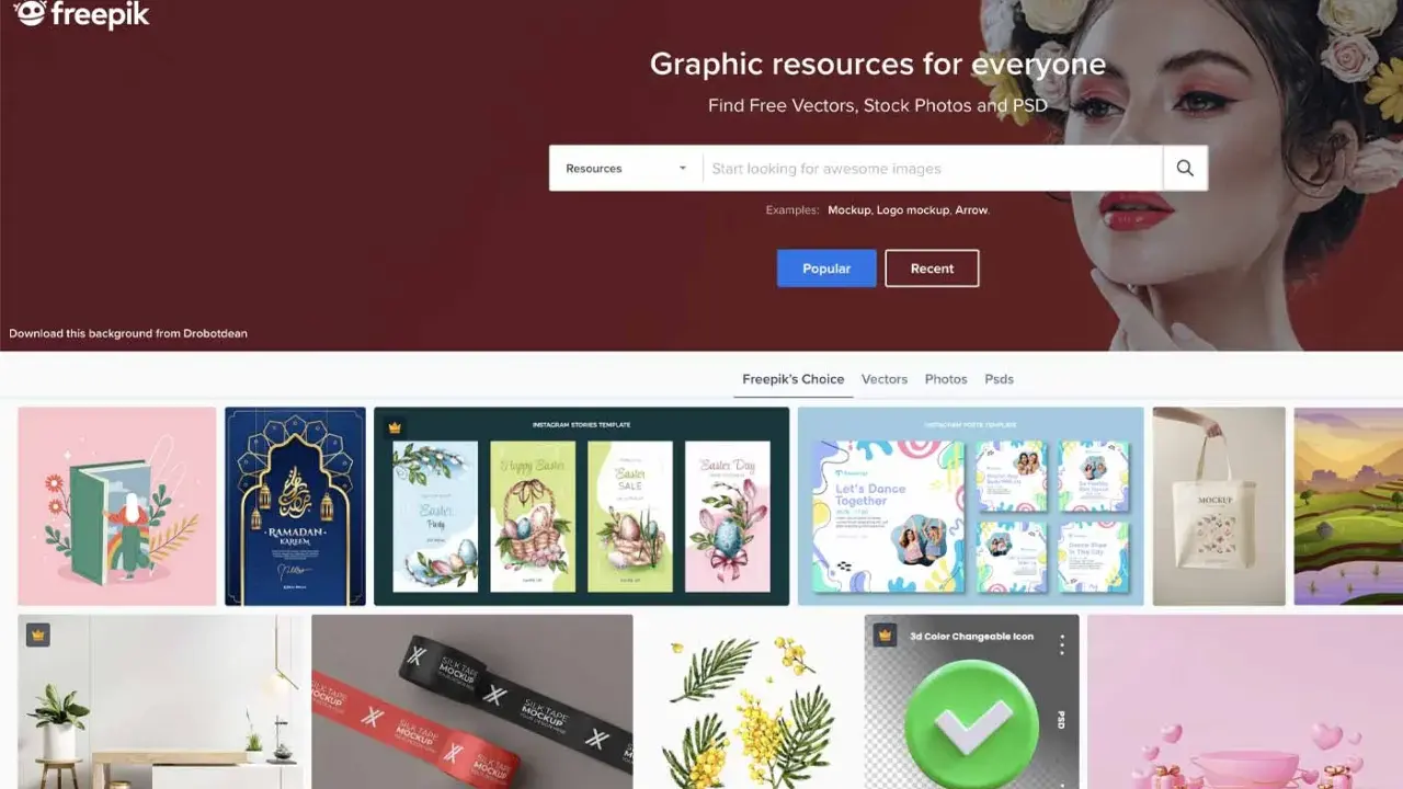 Risorse grafiche per tutti. Trova vettori, foto e PSD gratuiti. Siti grafica gratis per ogni esigenza creativa.