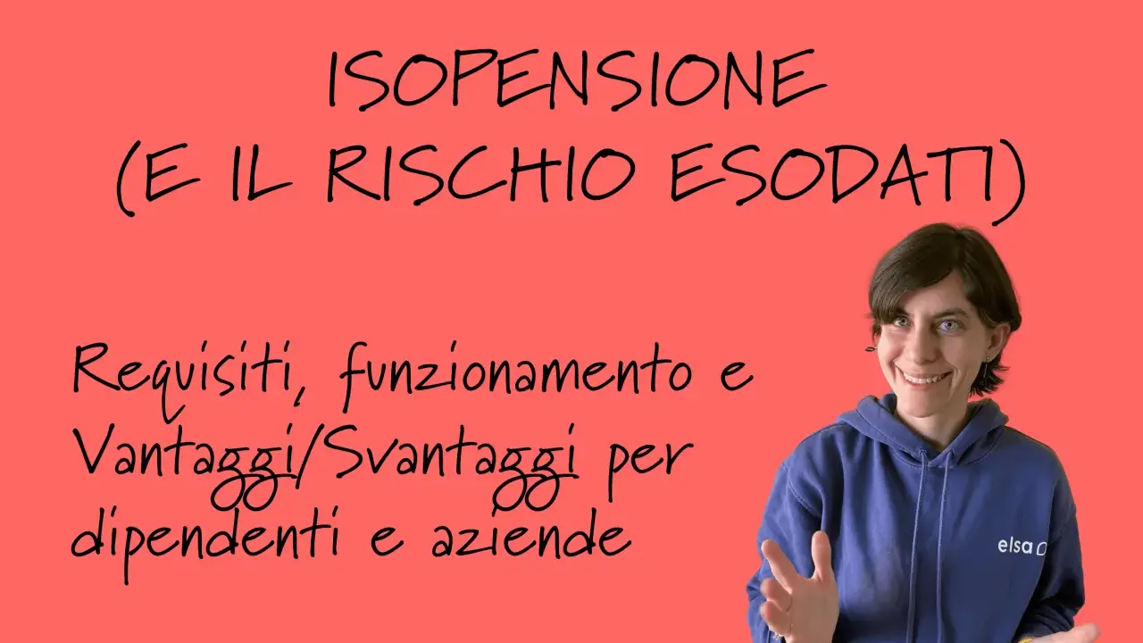 Isopensione: requisiti, funzionamento, vantaggi e svantaggi per dipendenti e aziende. Una donna sorride.