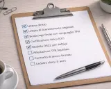 Lista di documenti per una lettera di dimissioni senza preavviso per motivi personali. Alcune voci sono già spuntate.