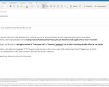 Email di Mario Rossi a Avv. Verdi per fissare un appuntamento. Le frasi di presentazione evidenziano i servizi di Backup Dati e Sicurezza Informatica offerti da Rossi Srl.