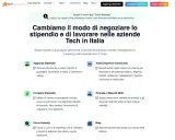 Scopri il tuo stipendio ideale nel tech. Confronta, aggiungi e cerca aziende per negoziare al meglio la tua carriera.