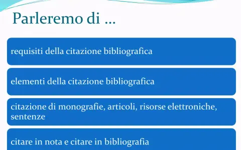 Impara come fare una citazione: requisiti, elementi, tipi (monografie, articoli, risorse elettroniche, sentenze) e come citare in nota e in bibliografia.