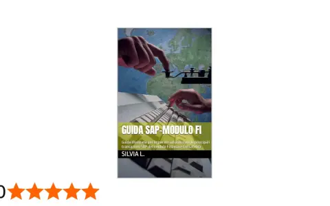 Guida SAP-Modulo FI: impara le transazioni Finanza e Contabilità. Immagine con mani su tastiera e mappa.