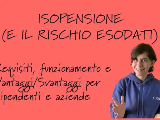 Isopensione: requisiti, funzionamento, vantaggi e svantaggi per dipendenti e aziende. Una donna sorride.