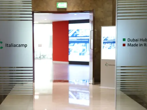 Ingresso di "Italiacamp", Dubai Hub for Made in Italy. Opportunità di carriera per aziende italiane a Dubai che assumono.