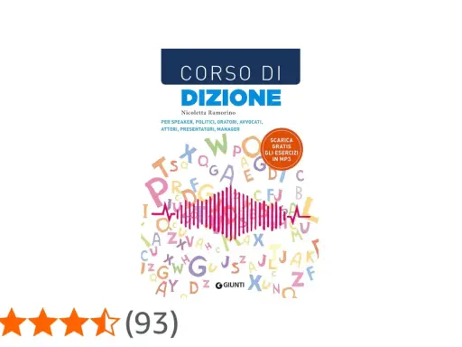 Copertina libro "Corso di Dizione" di Nicoletta Ramorino, con lettere colorate e un'onda sonora. Ideale per chi cerca un corso di dizione a Bari.