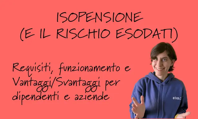 Isopensione: requisiti, funzionamento, vantaggi e svantaggi per dipendenti e aziende. Una donna sorride.